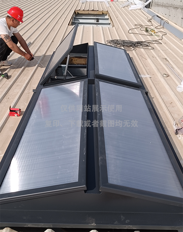 兰州王老吉生产车间旬阳排烟天窗