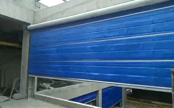 大型物流园区完成旬阳防火门整体安装工程