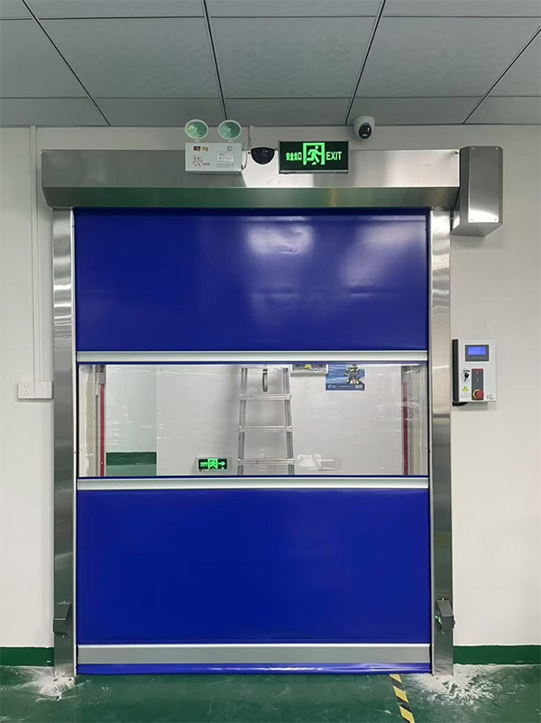 旬阳快速旬阳卷帘门在冷链物流仓储区的应用实践